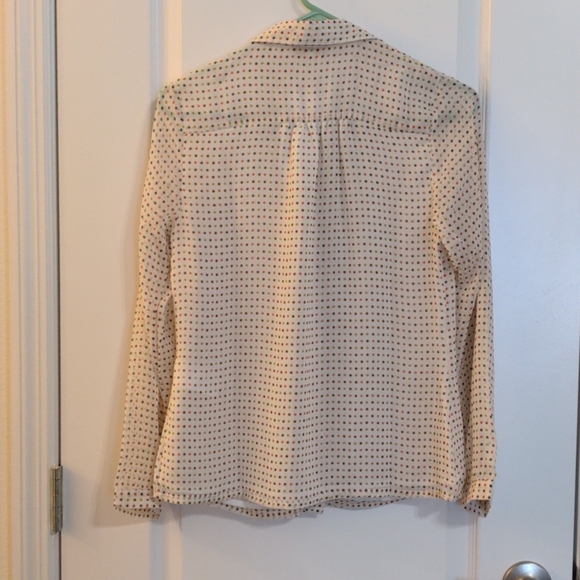 Button Down Ruffle Blouse - Picture 7 of 8